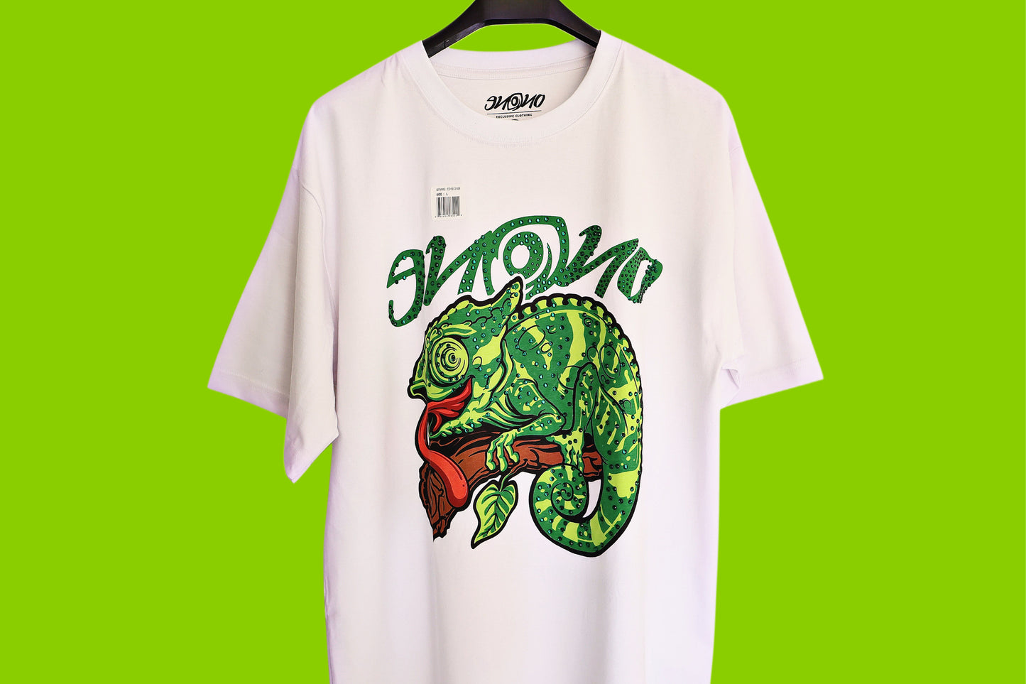 White T-shirt.